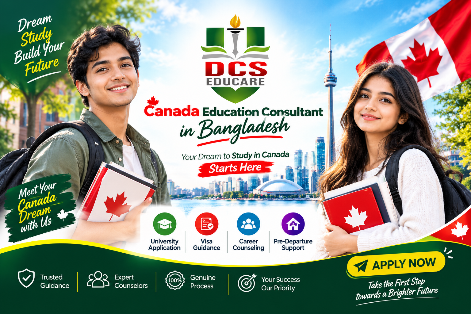 Canada Education Consultant in Bangladesh – DCS Educare
